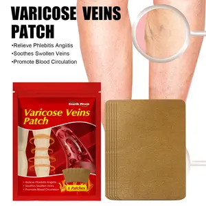Leg Pain Relief Patch for Varicose Veins, Blood Clots, and Swelling with Cold Compress Treatment Healthcare Therapy Therapeutic Alternative Wellness