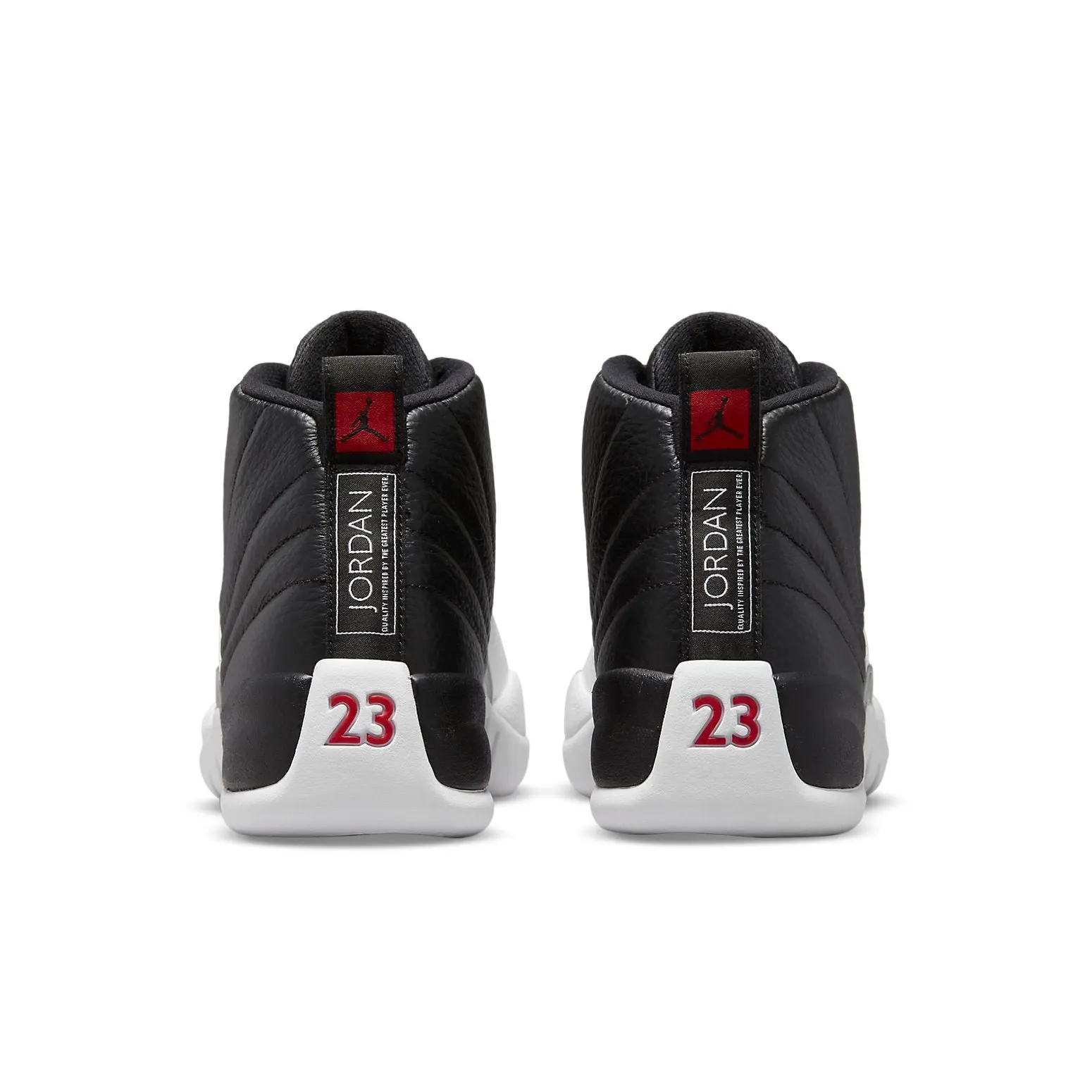 Size 11 Nike Air Jordan 12 Retro Playoff Court Mens Basketball Shoes CT8013-006 2022 Air Jordan 12 Playoffs Black White Red CT8013-006 New main image 3