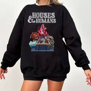 DnD Houses And Humans Parody Funny Dungeons Roleplay Game T-Shirt Sweatshirt Hoodie, Dungeons And Dragons Game Best Gift Shirt, Hoodie, Sweatshirt, Dnd Sweatshirt, Dungeon Master Shirt, RPG Shirt, TTRPG, D&D Shirt