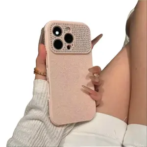 High-end Diamond-studded Glitter Case for IP 17Promax Anti-drop Full Protection Cover Aesthetic Phone Case for IP 16/15/14 Stylish Durable Luxury Look