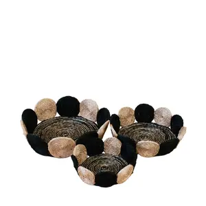 Abaca Fruit Basket - Set of 3