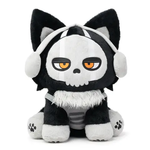 Plushshop 17in Ghosmeow Soft Stuffed Animal - Whimsical Design, Pretend Play Toy, Home Decor for Collectors and Plushie Enthusiasts, Suitable for 3+ Years