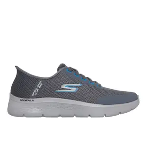 Skechers Mens Slip-Ins Go Walk Flex Netro Walking Walking Sneakers Shoes - Grey
