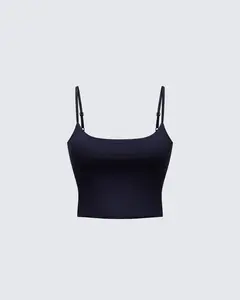 Soleia Black Cami Top