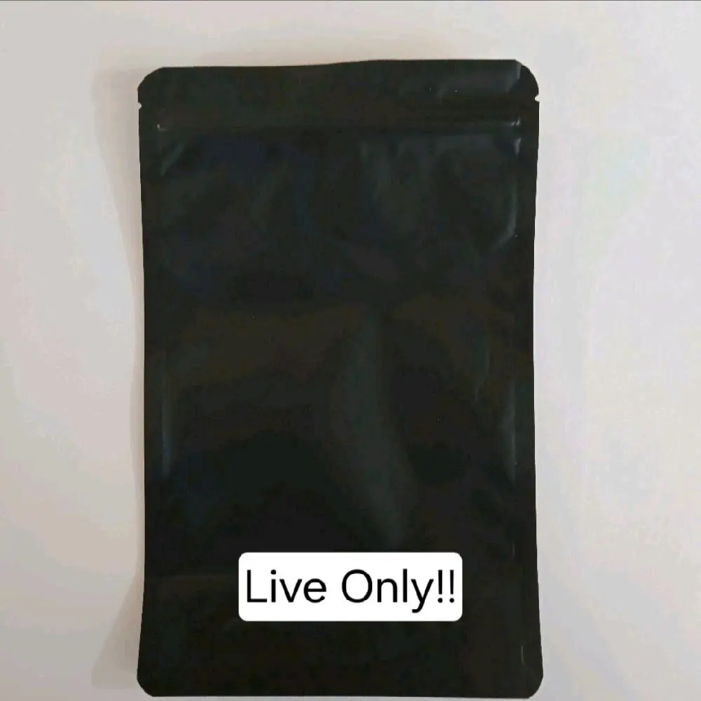 black envelope, no bulk, just hits!!