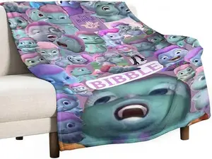 Bibble Meme Soft and Comfortable Blanket, Flannel Blanket, Blanket Gift