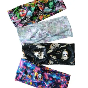 Alien/Space turban twist headband