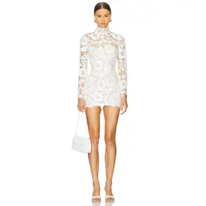 L'Academie by Marianna Delphine Mini Dress in White
