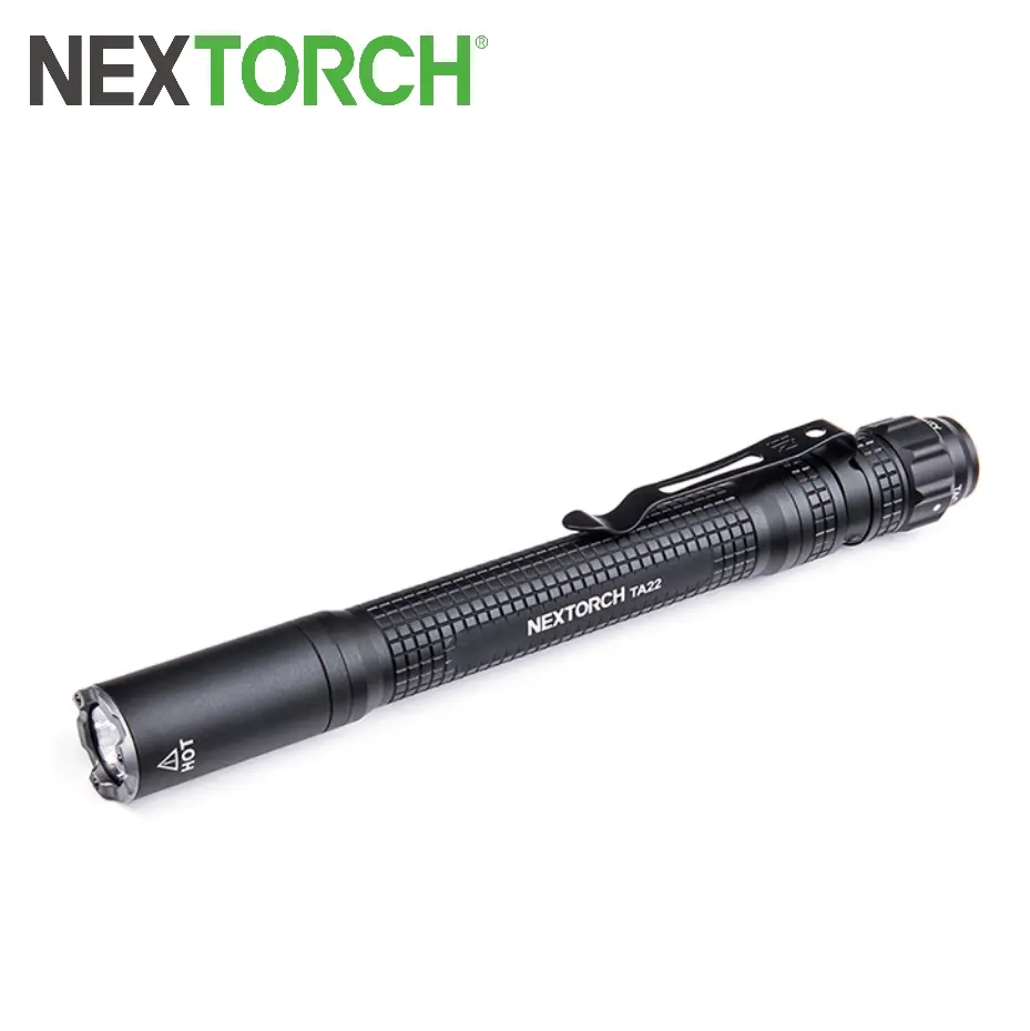 NEXTORCH TA22 LED Penlight - Lightweight, Portable Compact Adventure Flashlight with Multiple Modes, Included Batteries for Camping, Outdoor Activities