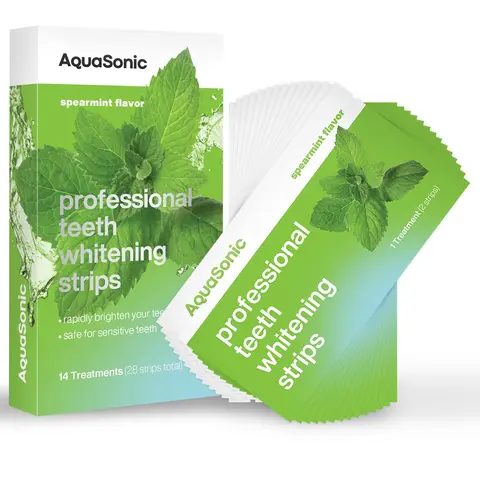 Professional Teeth Whitening Strips | AquaSonic