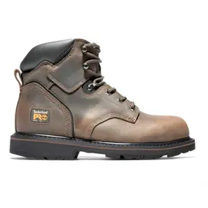 Timberland Pro Mens Pit Boss 6 Inch Electrical Steel Toe  Work/Duty - Brown