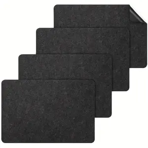Heat Resistant Mat Set for Air Fryer, Non-Slip Counter Top Protector, Insulation Pad for Kitchen, Washable Heatproof Mats for Home Use