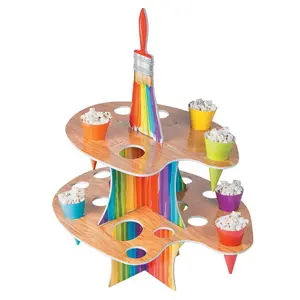 Artist Party Treat Stand with Cones - 25 Pc.