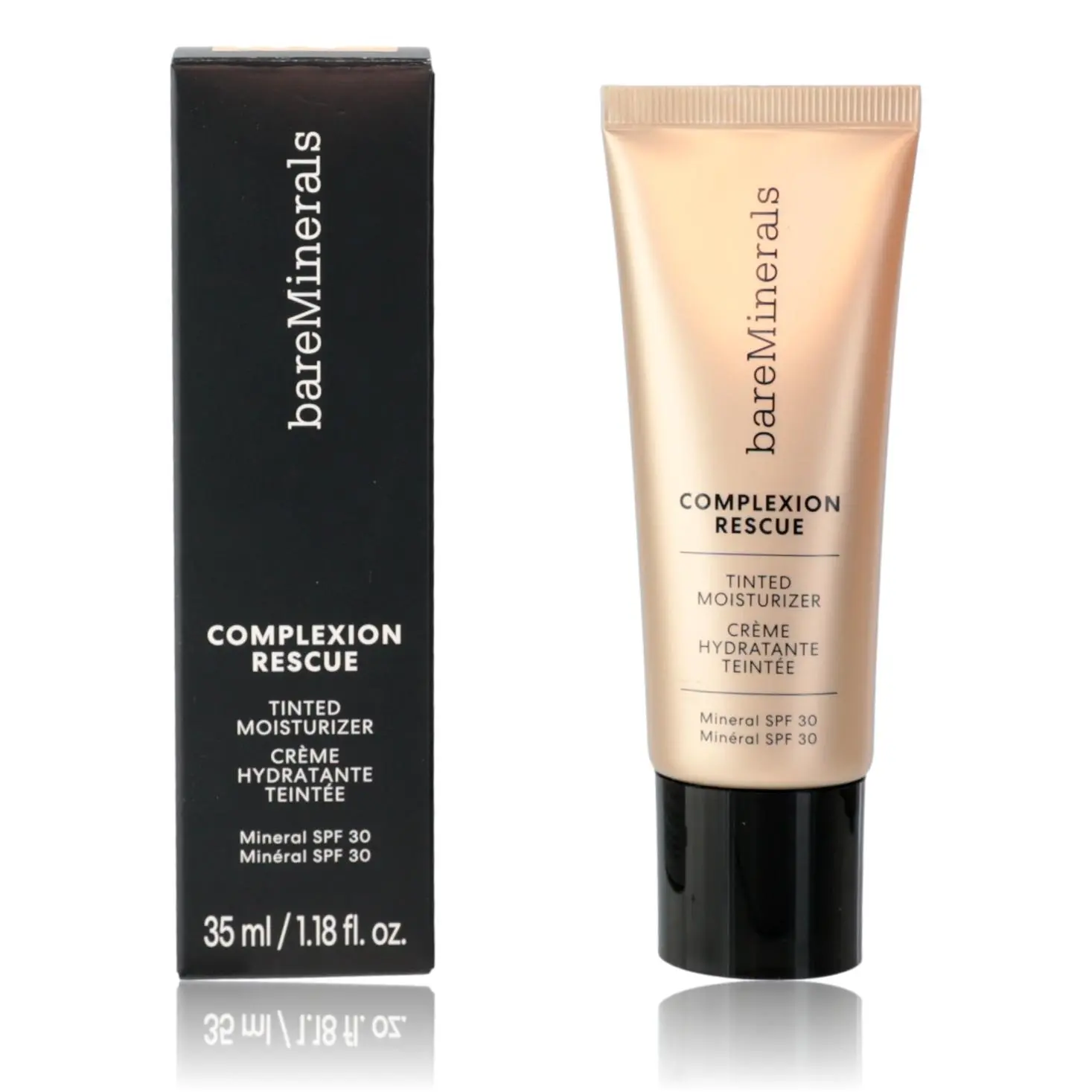 Bare Minerals Complexion Rescue by bareMinerals, 1.18 oz Tinted Moisturizer SPF 30 - Birch 1.5, Daily Wear, Dreamy Floral, Edp Spray, Long-Lasting