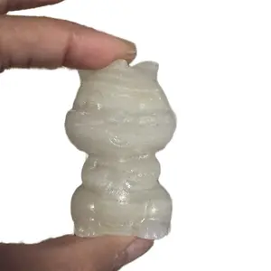 Afghan Jade Squirrel - Natural Gemstone Figurine for Collectors and Decor Various Squirrel Designs in Different Materials and Sizes