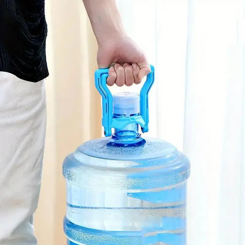 Water Bottle Handle, 2 Counts Creative Energy Saving Reusable Durable Plastic Water Bucket Lifter, Kitchen Gadgets, Drinking Gadgets for Home Office Dormitory Outdoor