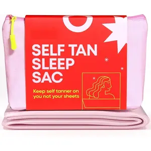 Self  Sleep Sac - Protects Sheets from   Stains - No ner Transfer, Rub Off, Absorption Guaranteed - Cool Silky Lightweight Bed Protector Sack. Large Roomy w Foot Openings ()
