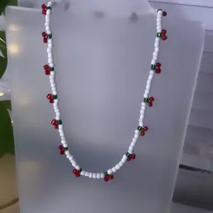 Girls' Cherry Collar Necklace from Cerecitas