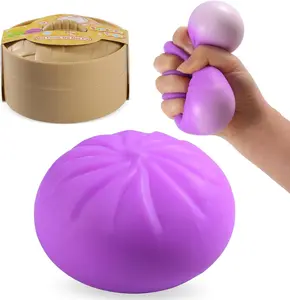 Dumpling Mystery Squish Box！Surprise Squeeze Toy, Crazy Fun Sensory Fidget for All Ages, Unboxing Satisfaction