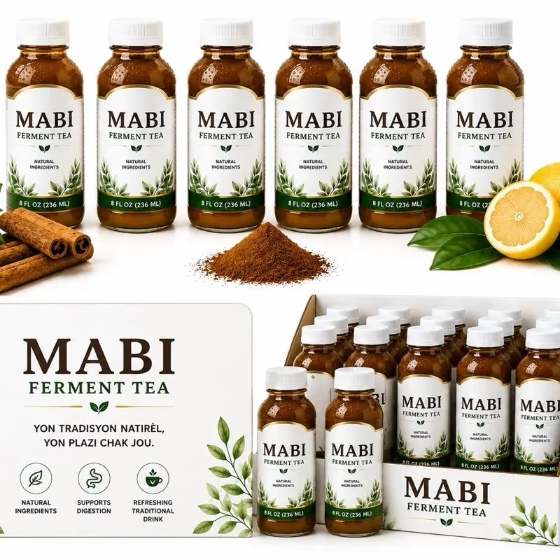 1 Mabi haitian tea fermented 1 unit tradicional