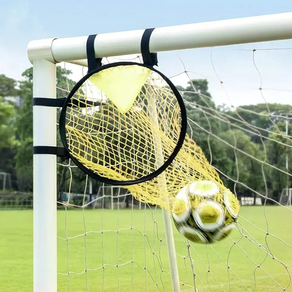 Football Goal Positioning Training Net, Free Kick Shooting Target Practice Box, Durable Soccer Training Equipment for Athletes & Coaches