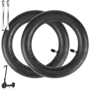 inner tube 10 inch scooter tube replacement camera straight valve for ninebot max g30 g30d g30lp g30e scooters and other universal 10 inch scooters