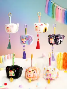 QIQI-Blessing Sachet  series Mystery Boxes Bag Pendant Bunny Plush Dolls Soft Collectibles