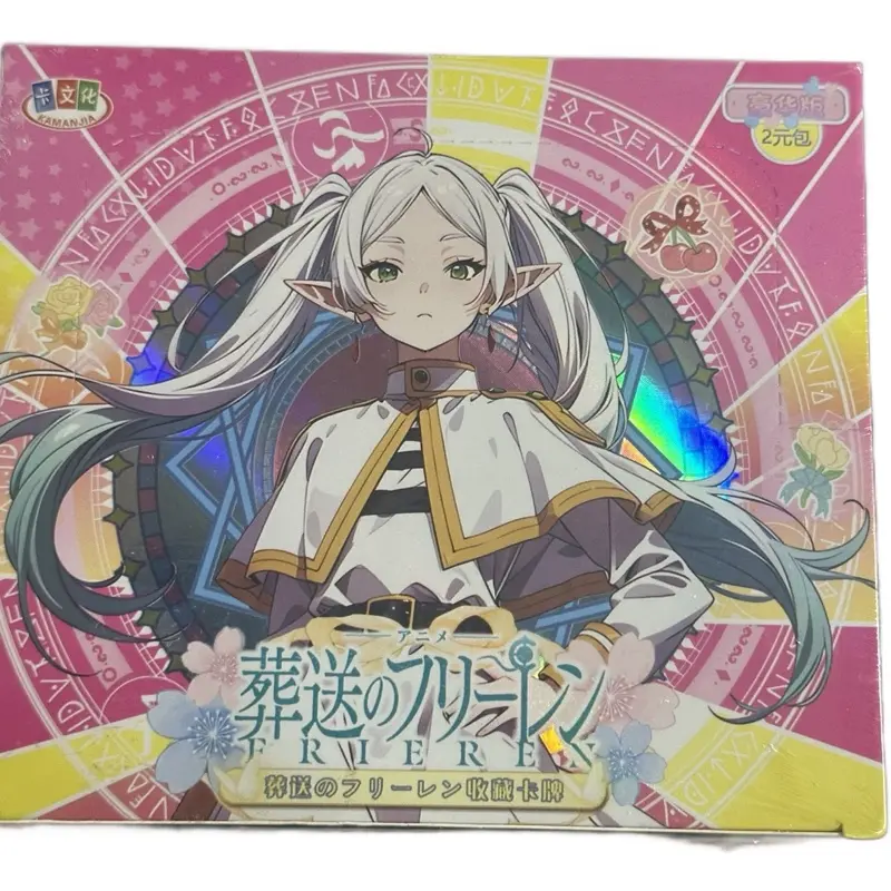 Frieren: Beyond Journey's End Booster Box - Collectible Trading Card Game Featuring Anime Character Design with Vibrant Artwork - TikTok Shop Frieren: Beyond Journey's End Booster Box - Collectible Trading Card Game Featuring Anime Character Design with Vibrant Artwork - TikTok Shop
