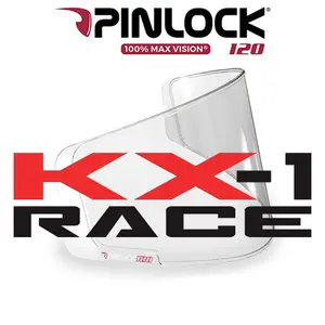 KYT KX-1 Race Pinlock 120