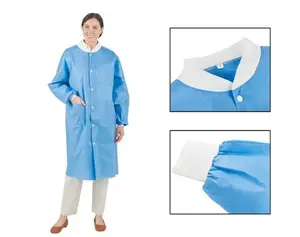Disposable Lab Jackets: Premium quality Lab Jacket (50 Pcs/Case)
