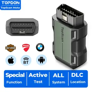 2026 NEW TOPDON Motorcycle Diagnostic Scanner OBD2 Scan Tool Moto Code Read year free update Maintenance Insights Vehicle Analysis