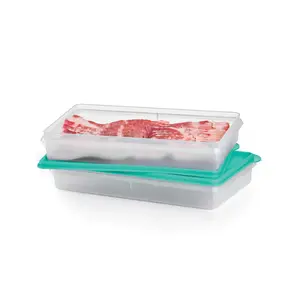 Tupperware Snack-Stor Jr. Containers | Bacon Storage | Set of 2 with Lids