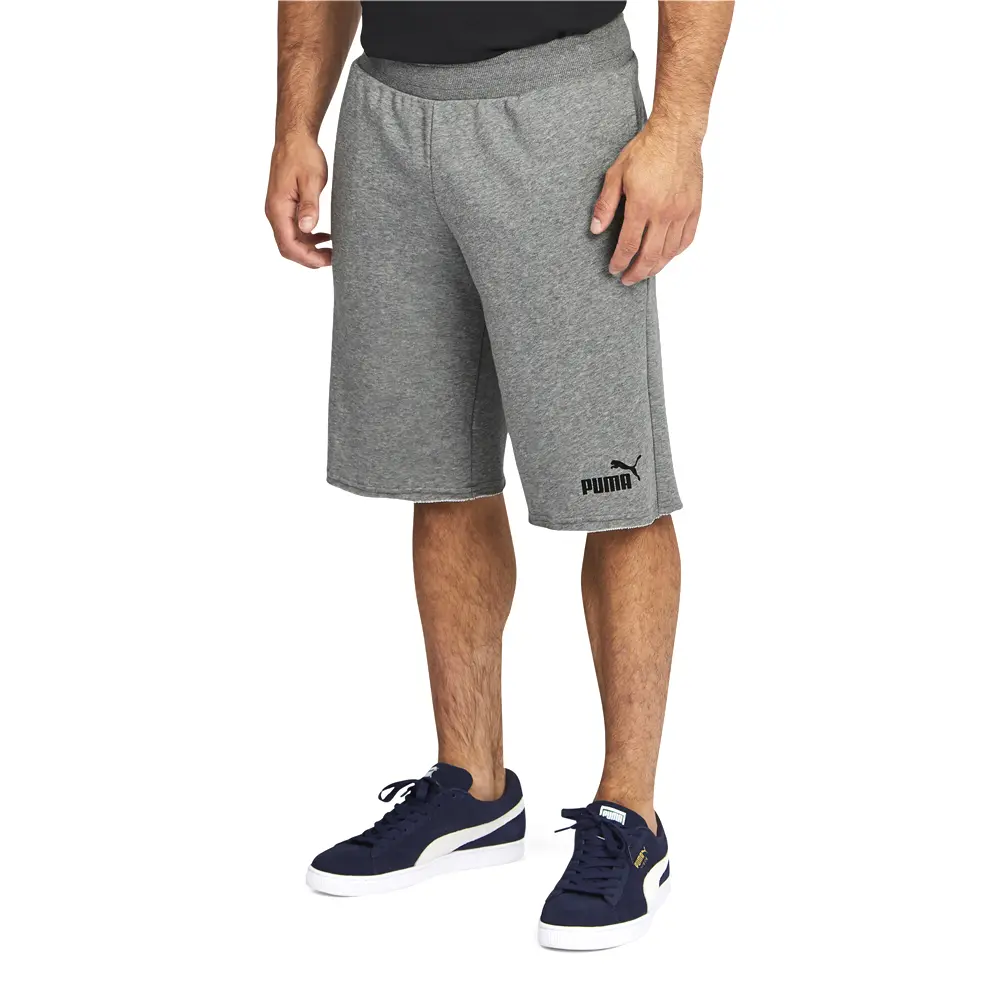 PUMA Mens Essentials 12 Inch Shorts Casual Bottoms Casual - Grey