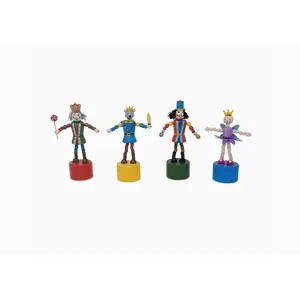 Jack Rabbit Creations Nutcracker Christmas Push Puppets