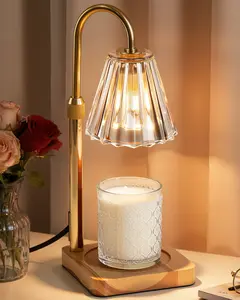 Marycele Candle Warmer Lamp with Timer Dimmer for Yankee Candles Adjustable Height, Birthday Gifts for Women Mom Sister, Wax Candle Lamp Warmer Vintage Farmhouse Home Decor