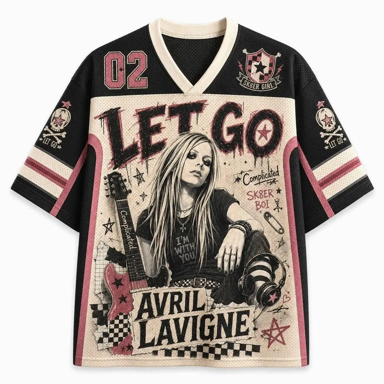 Avril Lavigne Jersey Shirts T84 K9A
