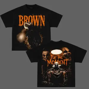 C.Brown “For The Moment” Vintage Washed Graphic T-Shirt, Oversized Streetwear Tee Rap, R&B Concert Merch Unisex Shirt, BROWN For The Moment Graphic Tee, C.Brown Inspired Vintage T Shirt, Hip Hop Streetwear Oversized