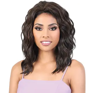 Motown Tress Synthetic Quick n Easy Half Wig QE.GINNY