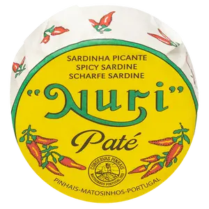 NURI Handmade Sardine Paté in Spicy Olive Oil