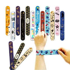 Graduation Season Style Slap Bracelets, Party Bag Stuffers, Classroom Prizes, Party Favors, Birthday Gifts, Classroom Prize Exchange Gifts