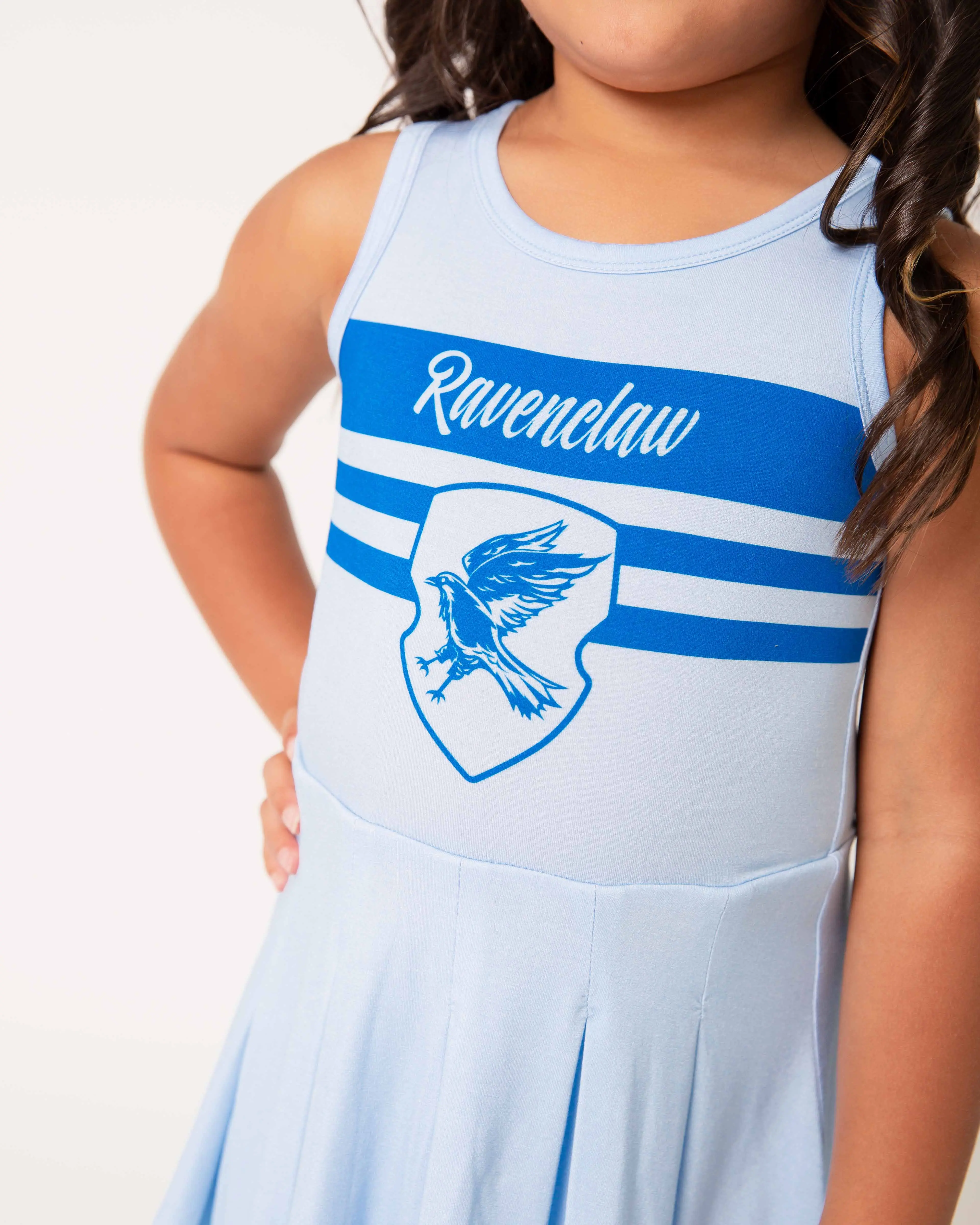 Harry Potter Team Ravenclaw Girls Pleated Dress & Shorts Set