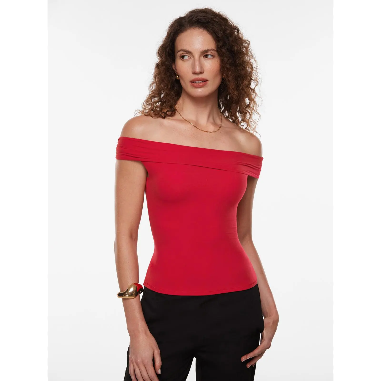 bohemian off shoulder top - TikTok Shop