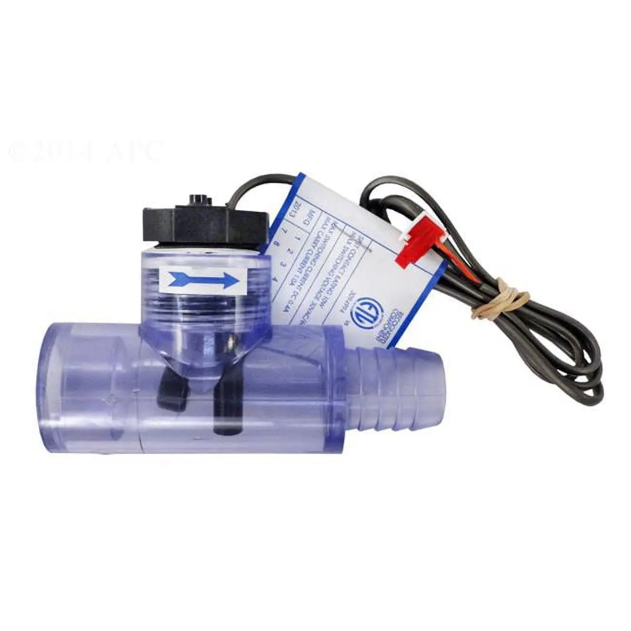 Harwil HRQ12DSC2 0.5 in. Flow Switch D1 with Tee SKT, Trendy Unique Pool & Spa Accessory, Easy Setup Plumbing Valve Part