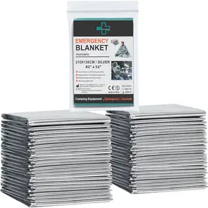 Blanket (12-Pack),  Foil Blanket-  for Outdoors, Hiking, , Marathons or