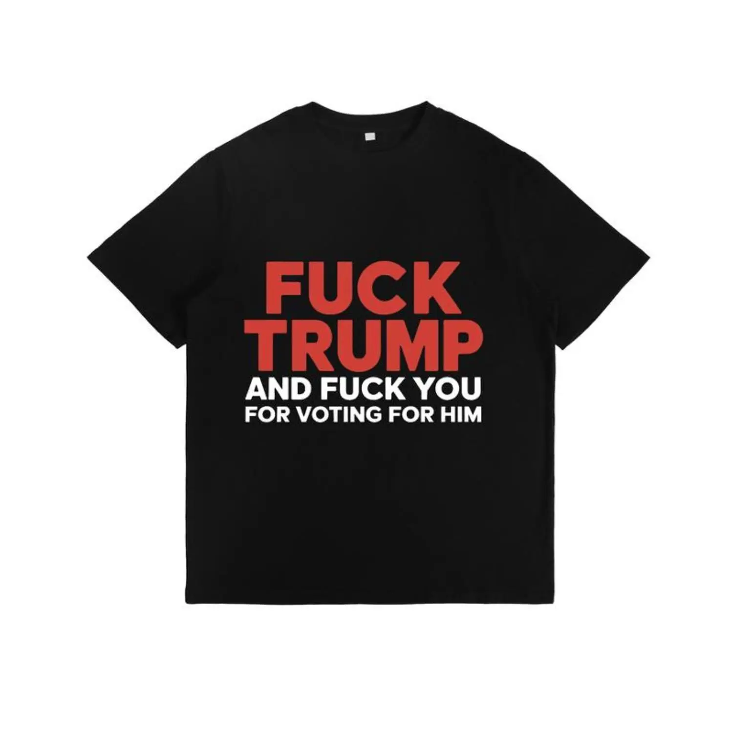 100 Percent Cotton Humorous Anti Trump T Shirt Supporting Kamala Harris Women's Golf Gift Tee