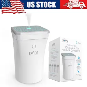Pure Enrichment PureSpa Go Portable Oil Diffuser | Car & Home Aromatherapy Humidifier