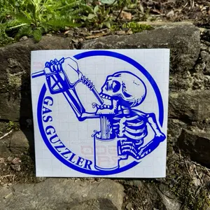 Gas Guzzler Decal, Gas Guzzler Bumper Sticker, Gas Hog Decal Car Vehicle Decoration, Truck Decal