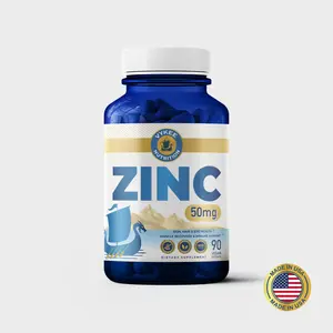 Zinc – Daily Wellness Supplement | Nourish Your Skin for a Radiant Glow | Immune Support & Enhance Digestion | 90 Capsules