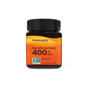 Raw Monofloral Mānuka Honey MGO 400+, 250g