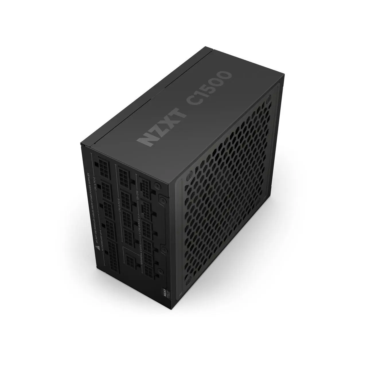 NZXT C1500 Platinum ATX 3.1 | Fully Modular Low-Noise PC Gaming Power Supply | 1500 Watts | 80 PLUS Platinum| Dual 12V-2x6 Connectors | Zero Fan Mode | 100% Japanese Capacitors | Black
